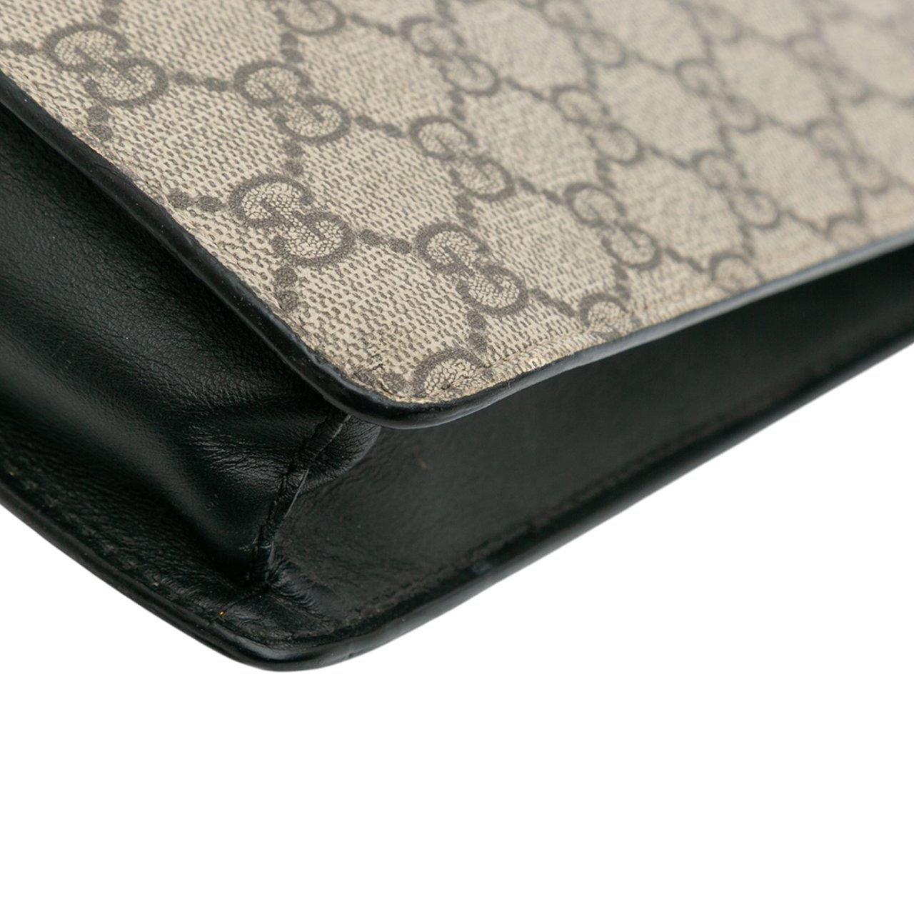 Gucci GG Supreme Web Clutch Bruin