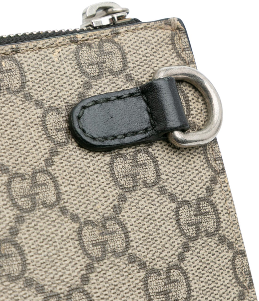 Gucci GG Supreme Web Clutch Bruin