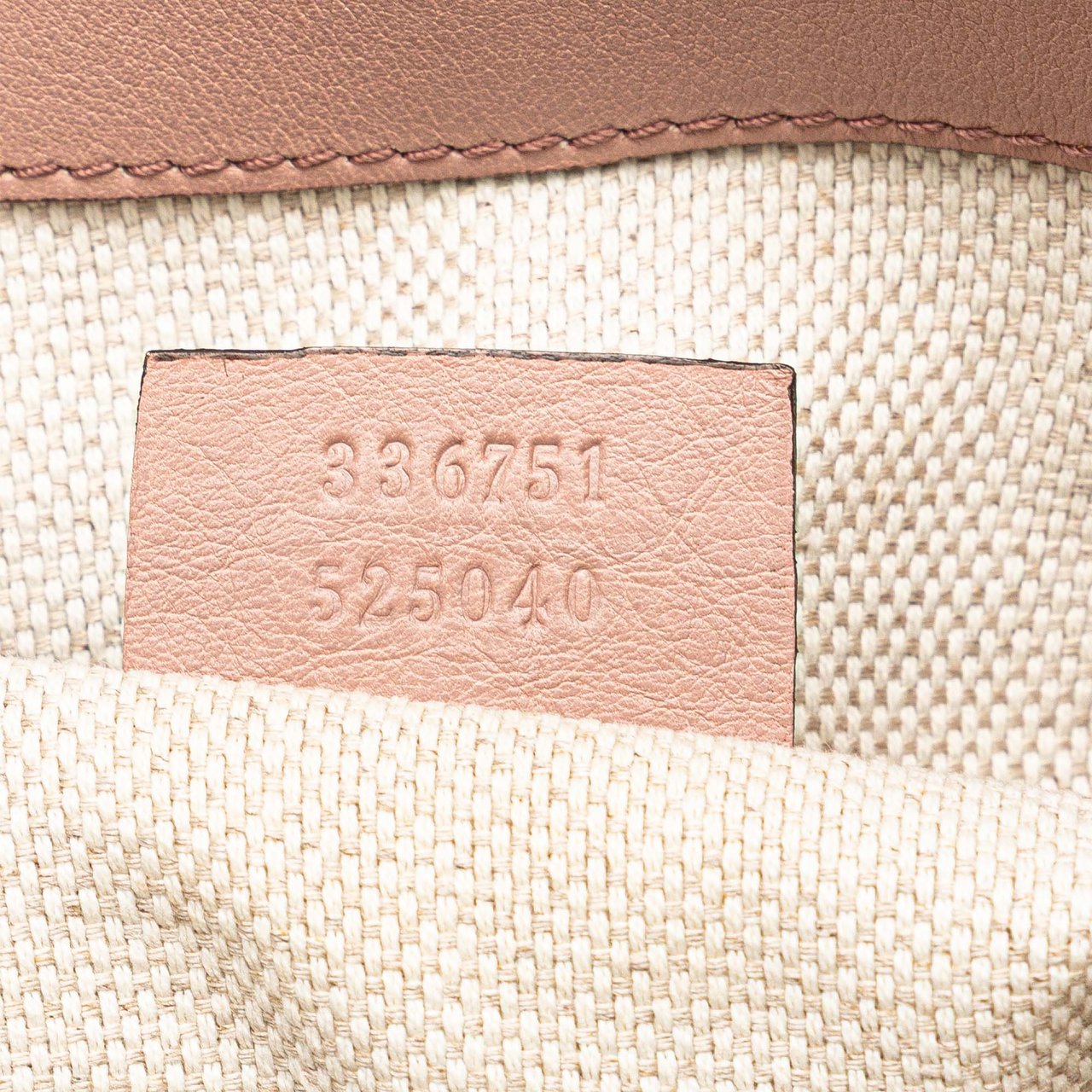 Gucci Small Patent Soho Satchel Roze
