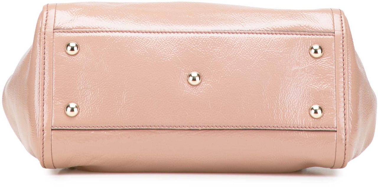 Gucci Small Patent Soho Satchel Roze