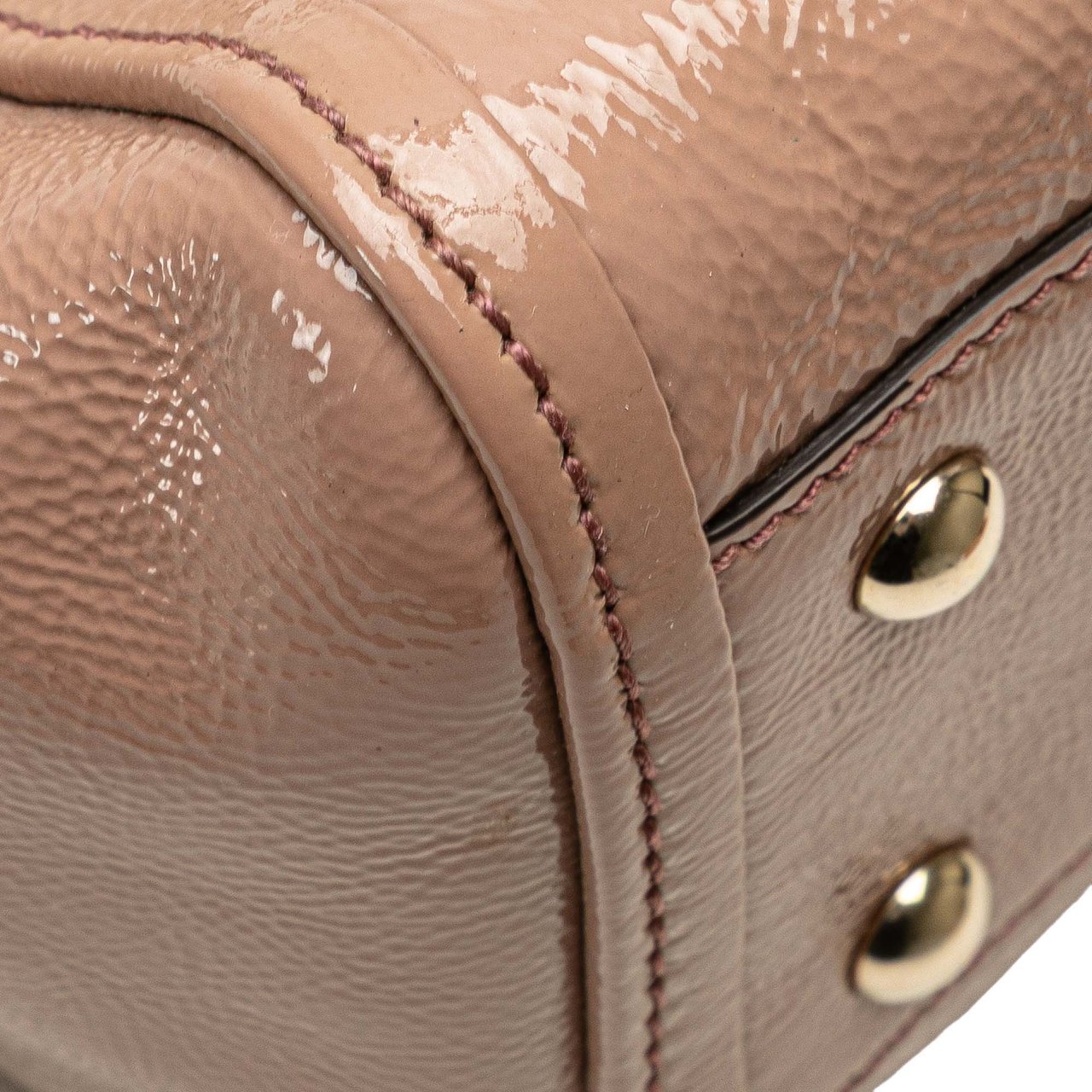 Gucci Small Patent Soho Satchel Roze