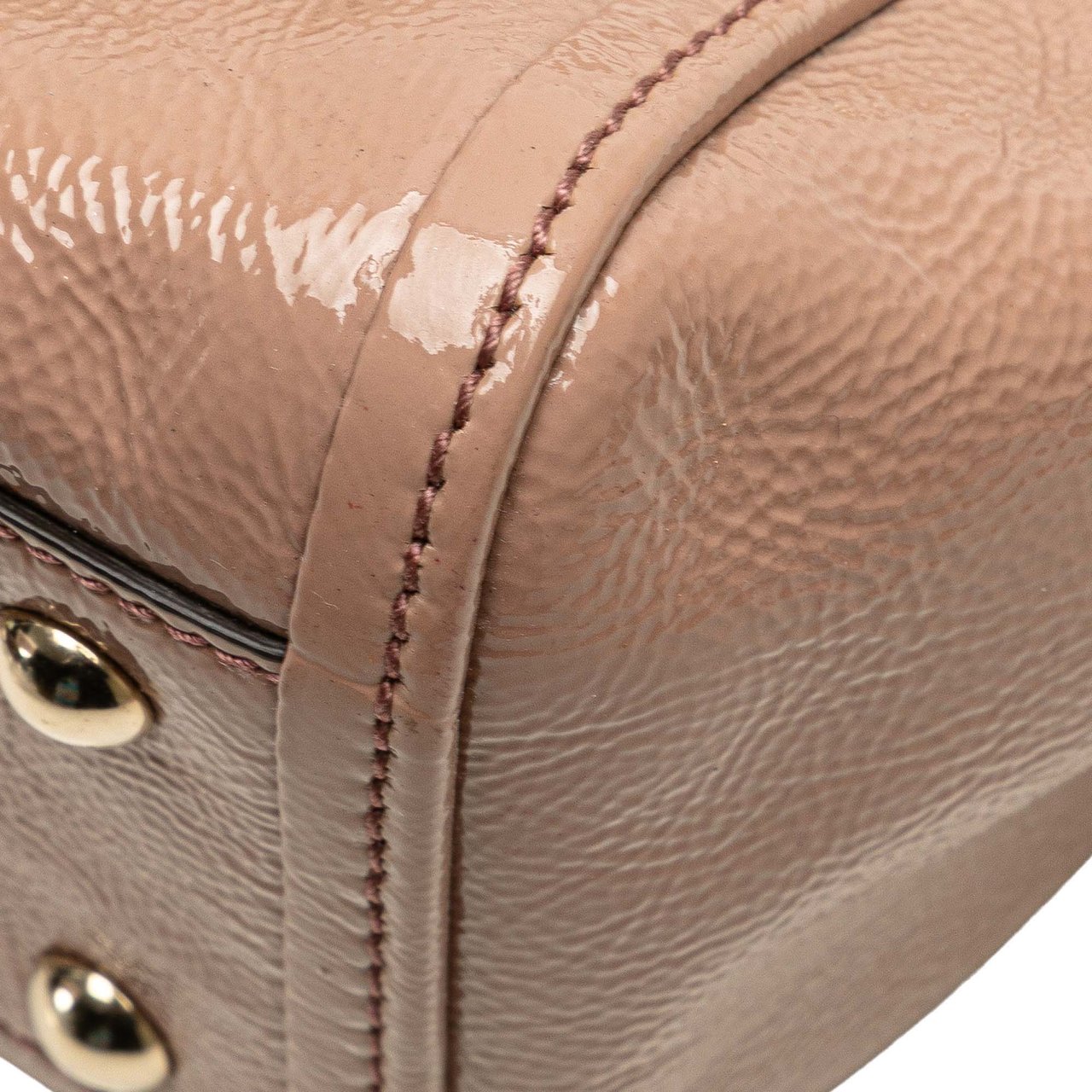 Gucci Small Patent Soho Satchel Roze