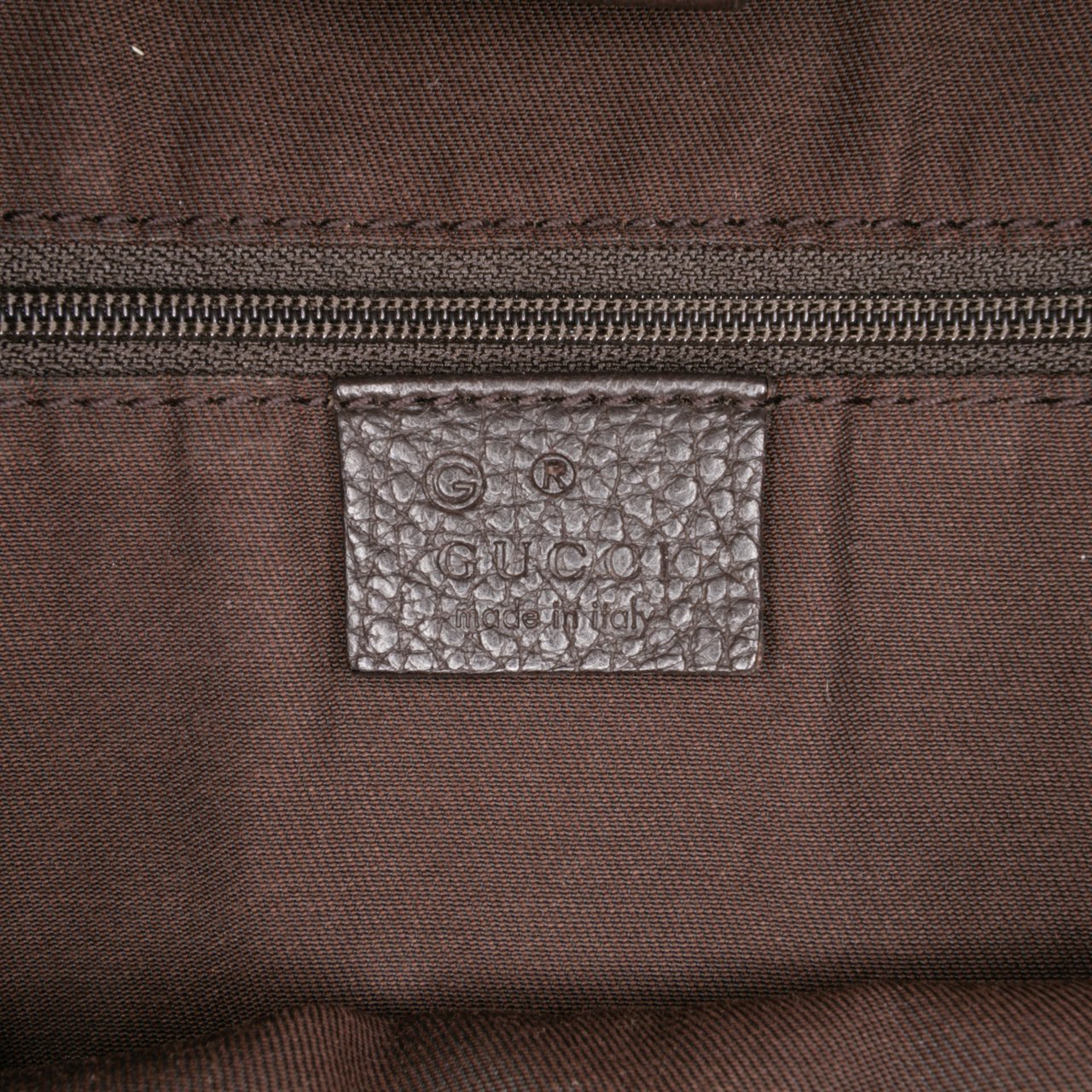 Gucci GG Canvas Abbey D Ring Convertible Satchel Bruin