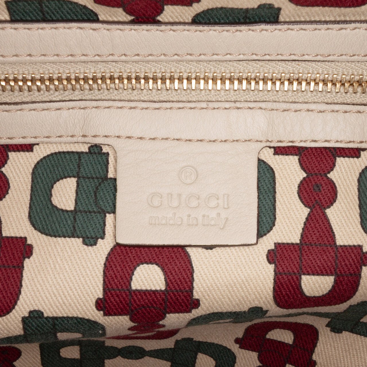 Gucci Large Guccissima Hysteria Satchel Bruin