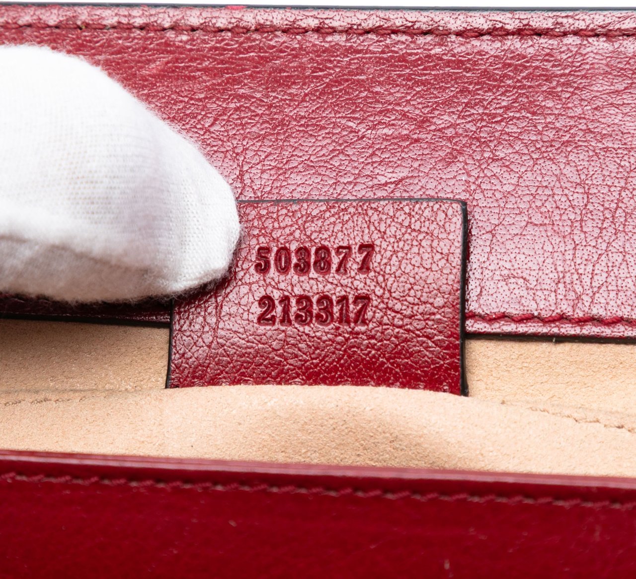 Gucci Small Suede Ophidia Chain Crossbody Blauw