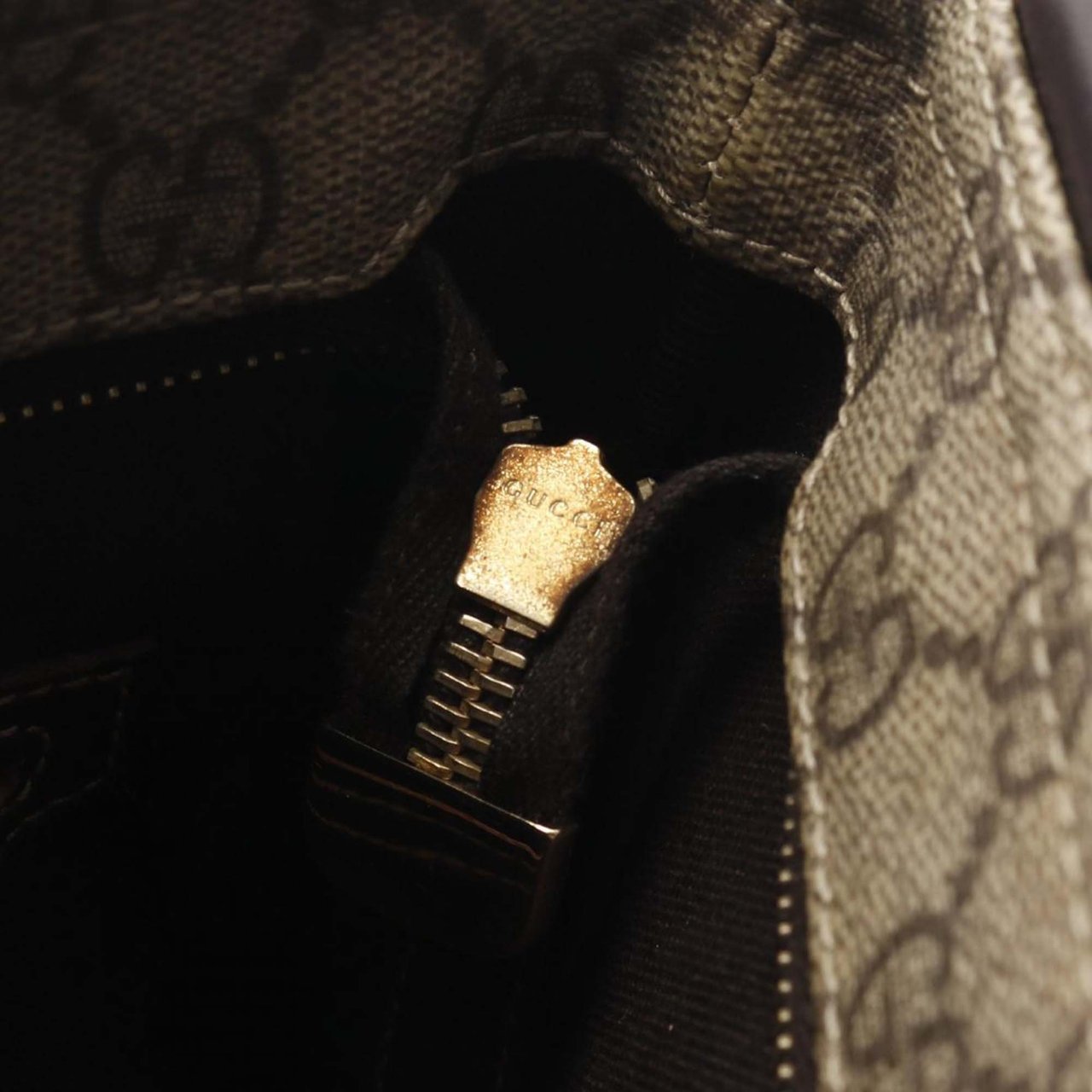 Gucci GG Supreme Crossbody Bruin