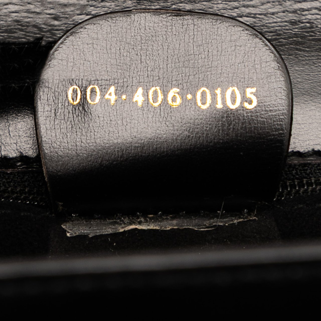 Gucci Leather Flap Crossbody Zwart