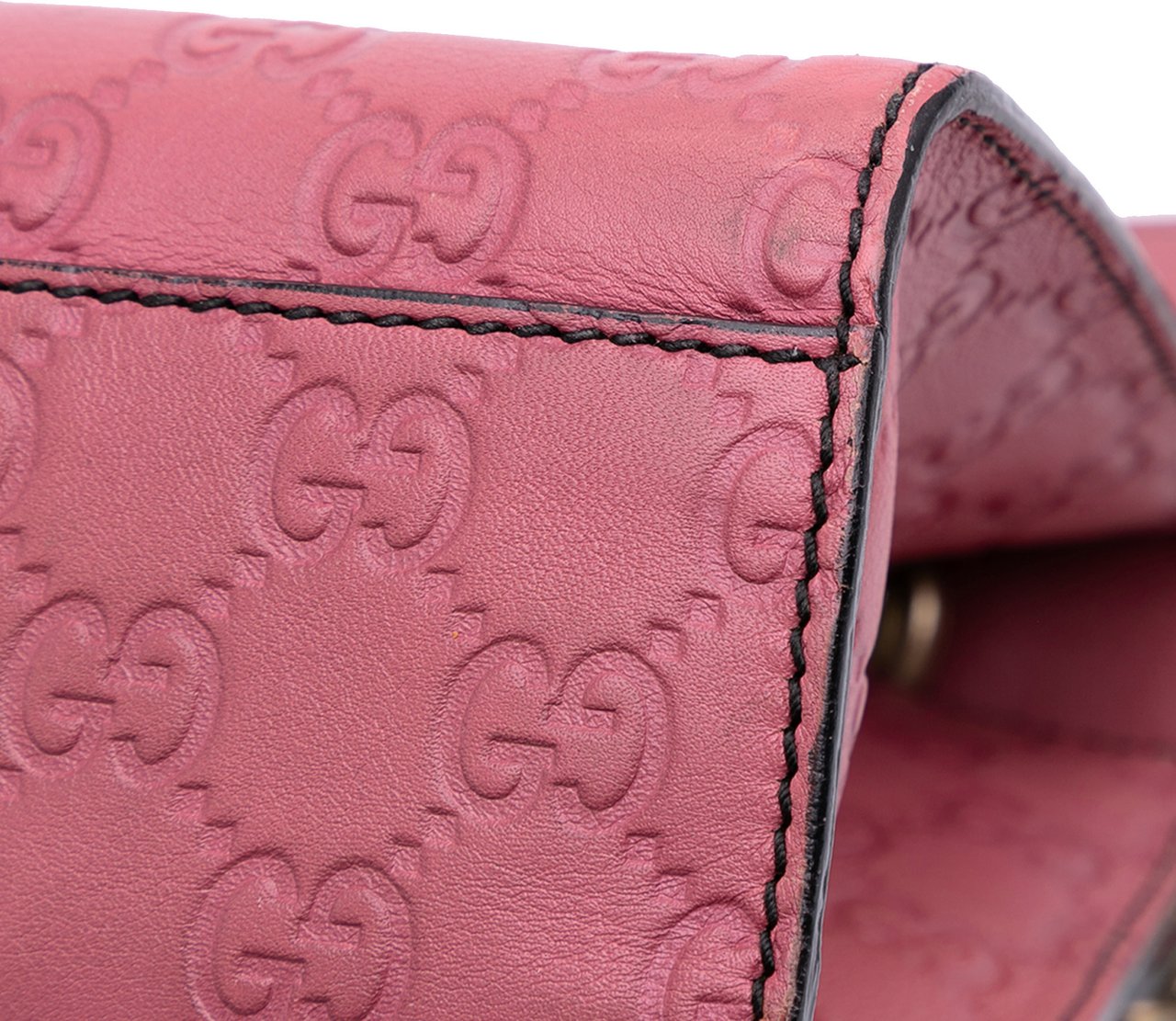 Gucci Medium Guccissima Emily Shoulder Bag Roze