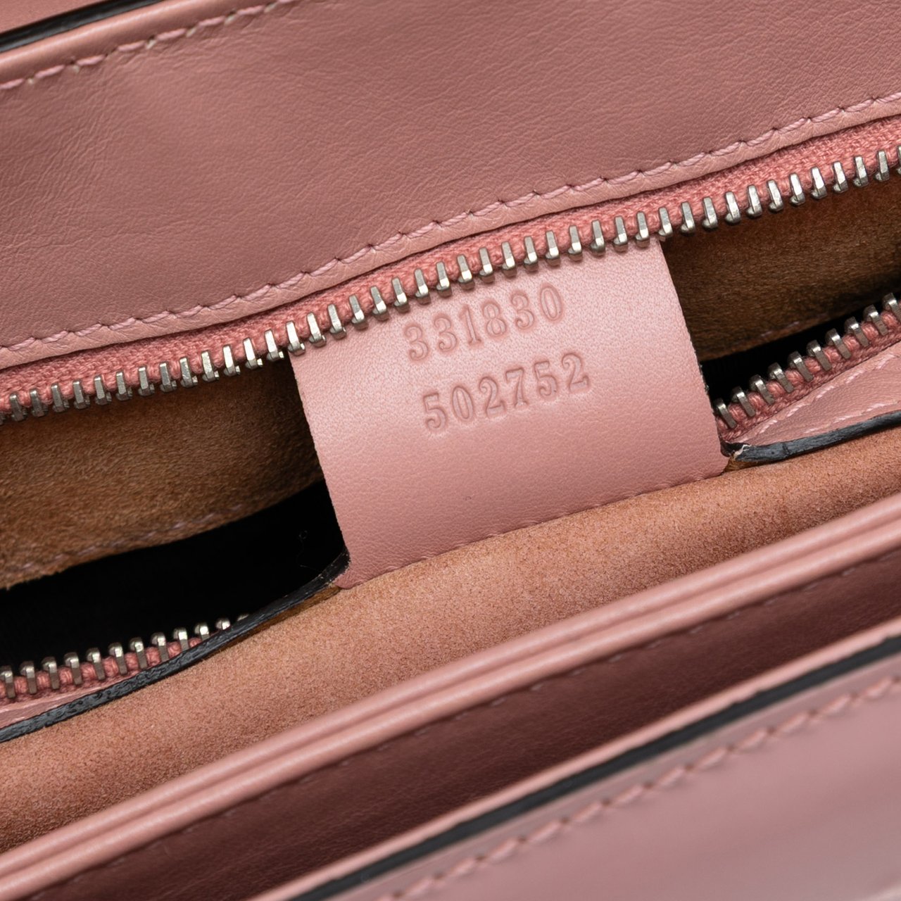 Gucci Medium Smooth Calfskin Bamboo Lady Lock Handbag Roze