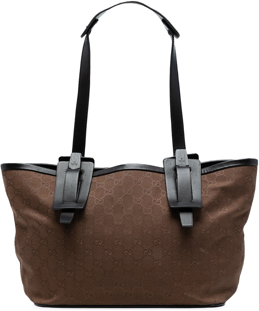 Gucci GG Canvas Tote Bruin