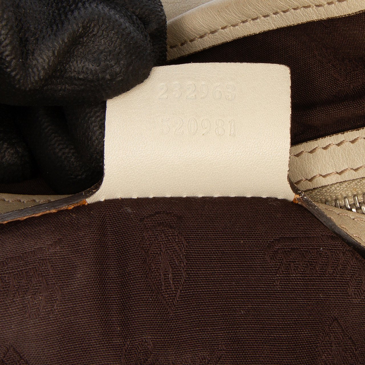 Gucci Guccissima Twins Shoulder Bag Wit