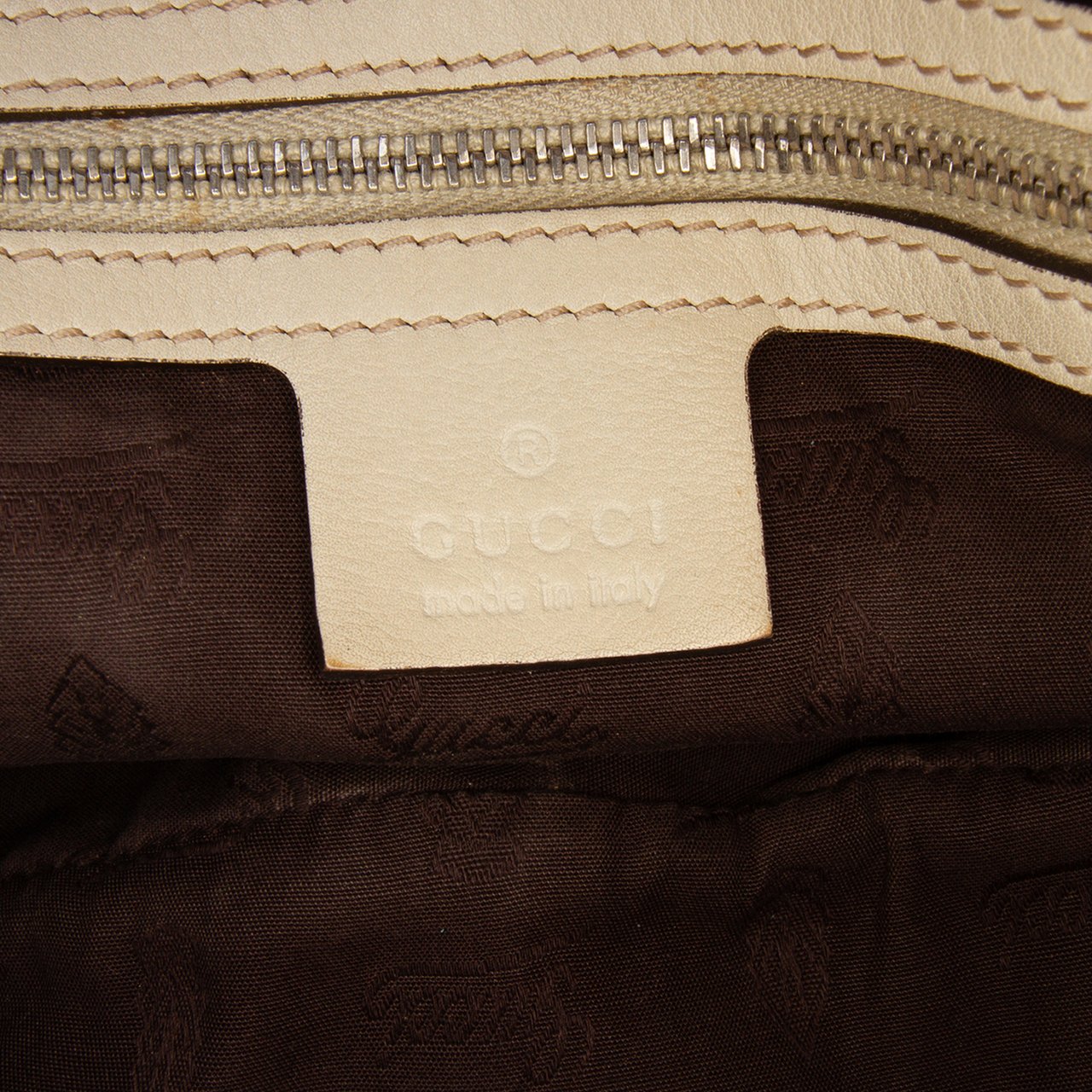 Gucci Guccissima Twins Shoulder Bag Wit