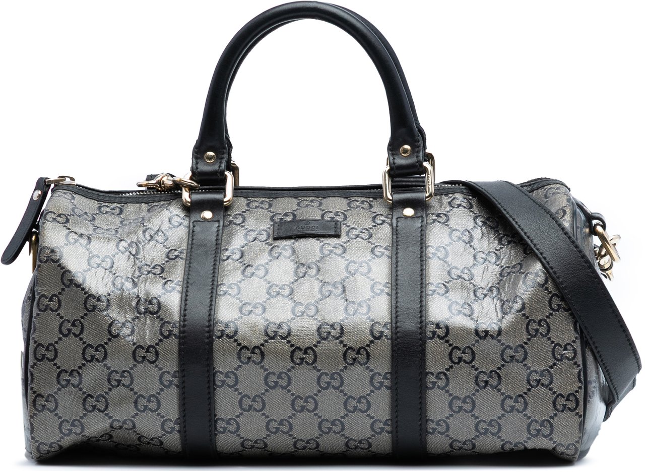 Gucci GG Crystal Joy Boston Bag Grijs