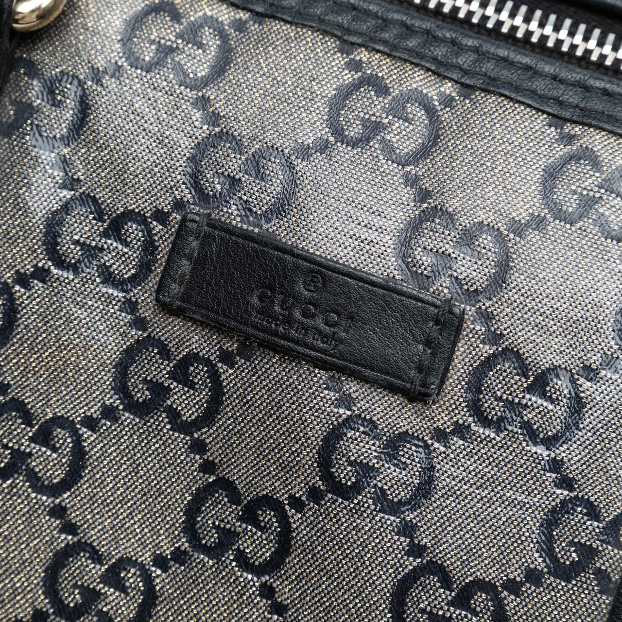Gucci GG Crystal Joy Boston Bag Grijs