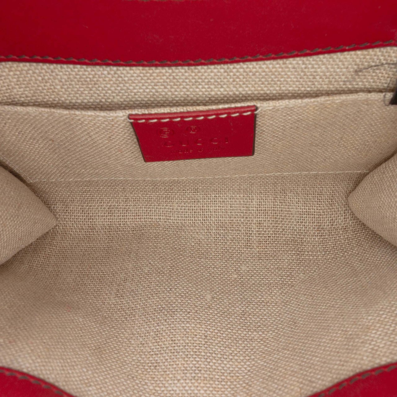 Gucci Mini Microguccissima Emily Crossbody Rood