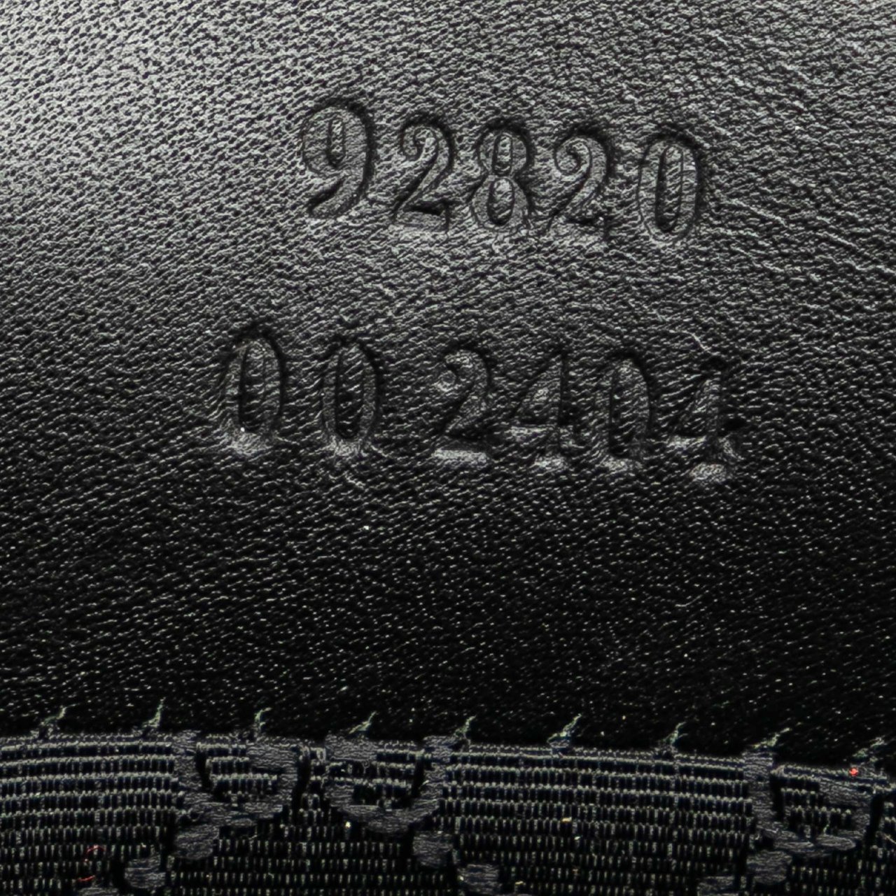 Gucci Denim Web Shoulder Bag Zwart