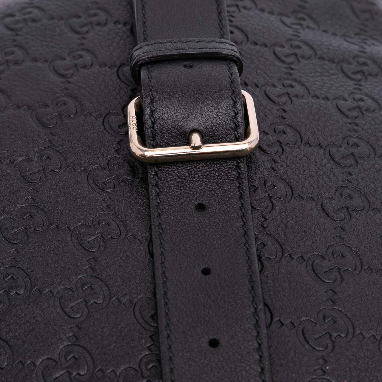 Gucci Guccissima Crossbody Zwart