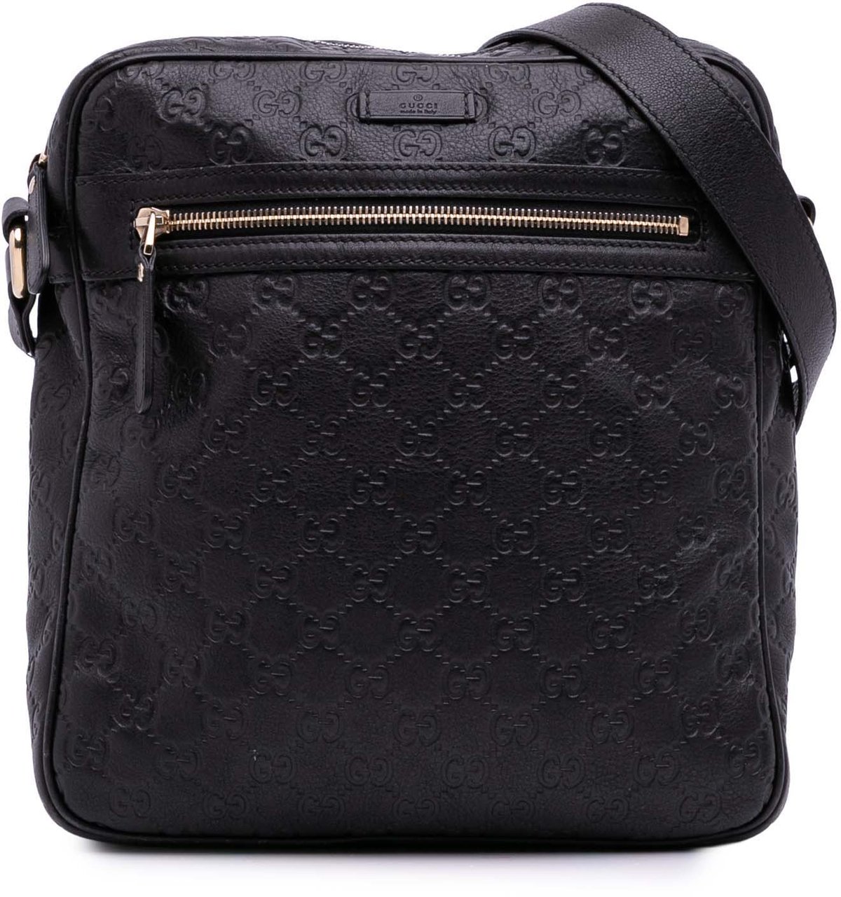 Gucci Guccissima Crossbody Zwart