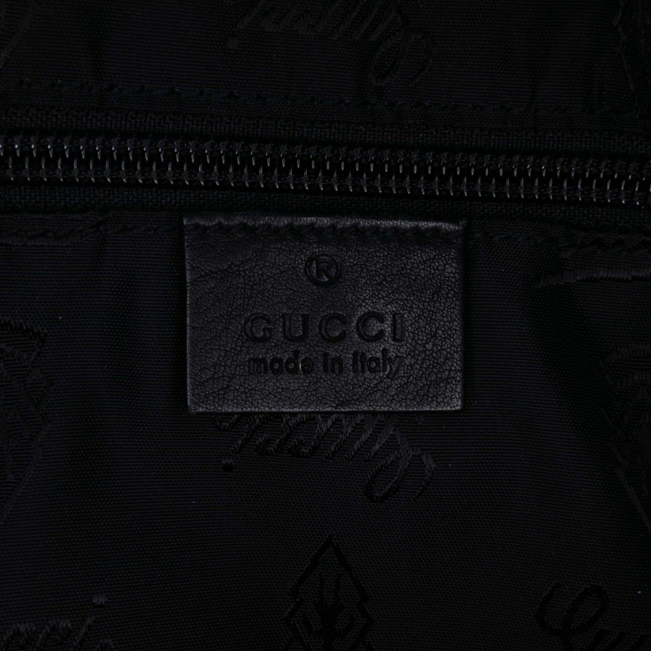 Gucci Guccissima Crossbody Zwart
