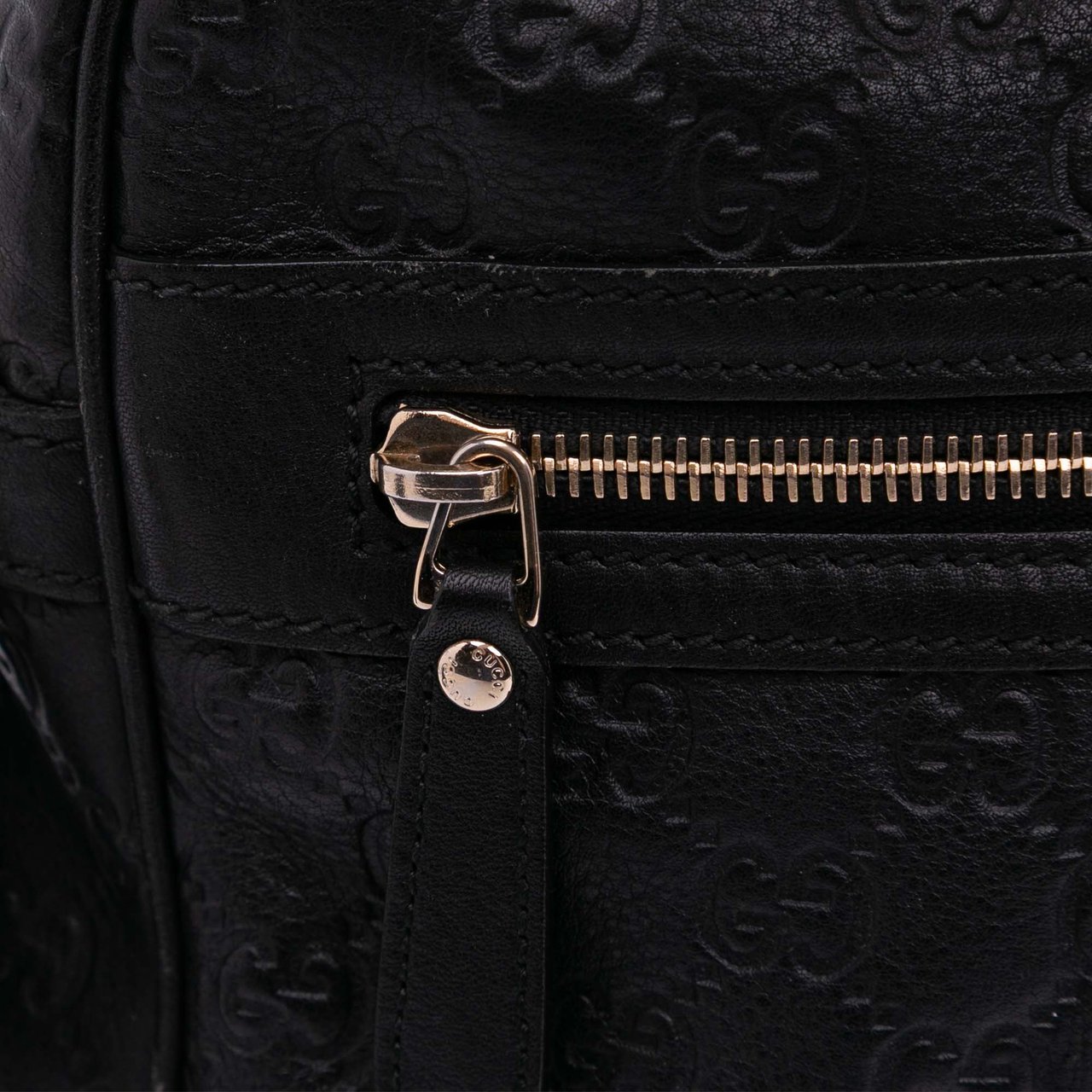 Gucci Guccissima Crossbody Zwart