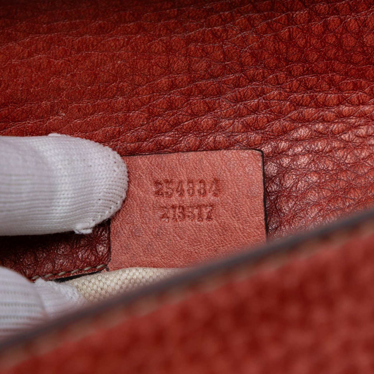 Gucci Medium Leather New Bamboo Satchel Bruin