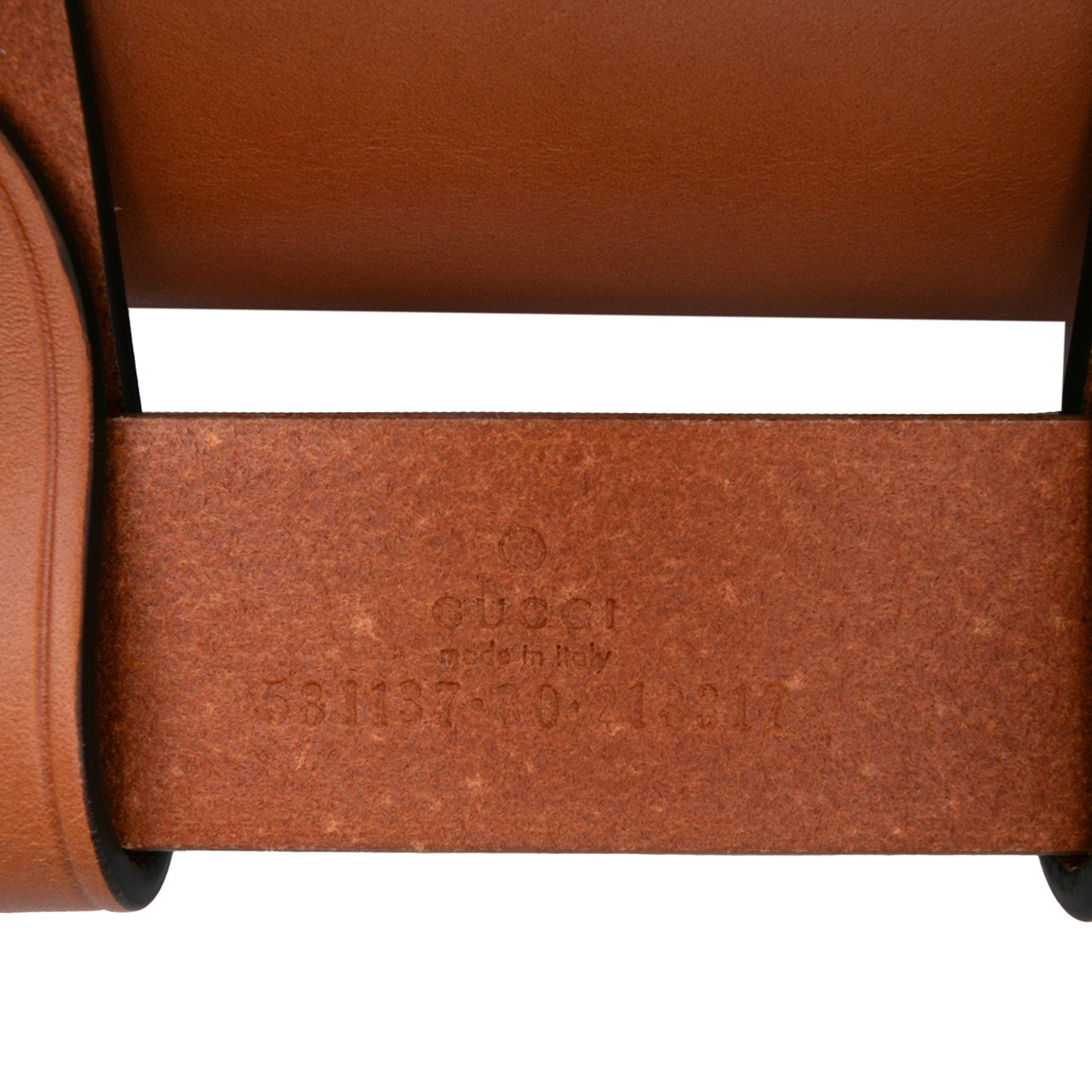 Gucci Mini Leather Bamboo 1947 Belt Bag Bruin