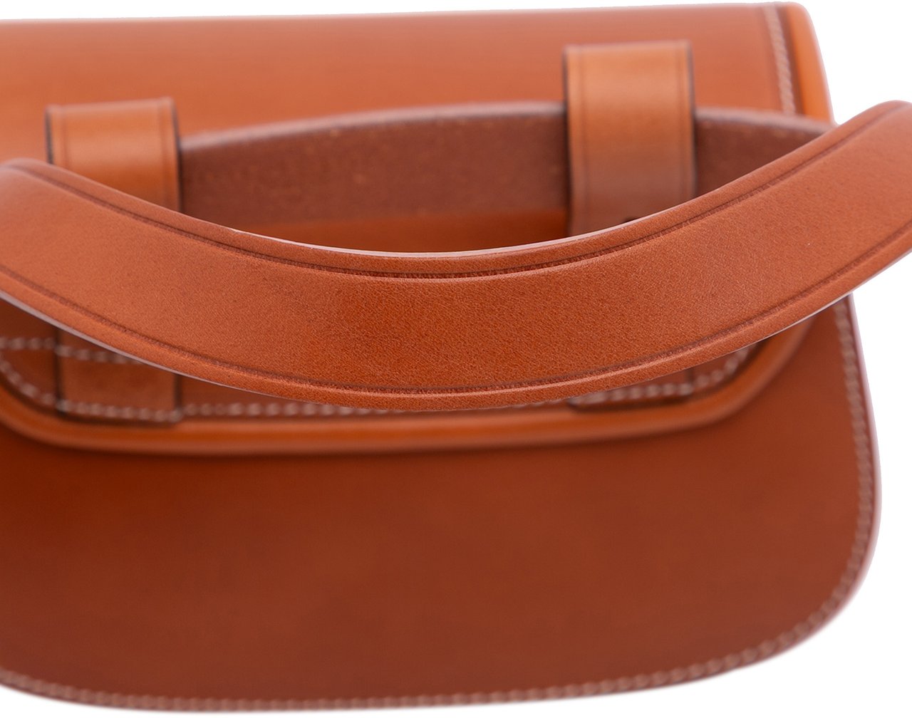 Gucci Mini Leather Bamboo 1947 Belt Bag Bruin