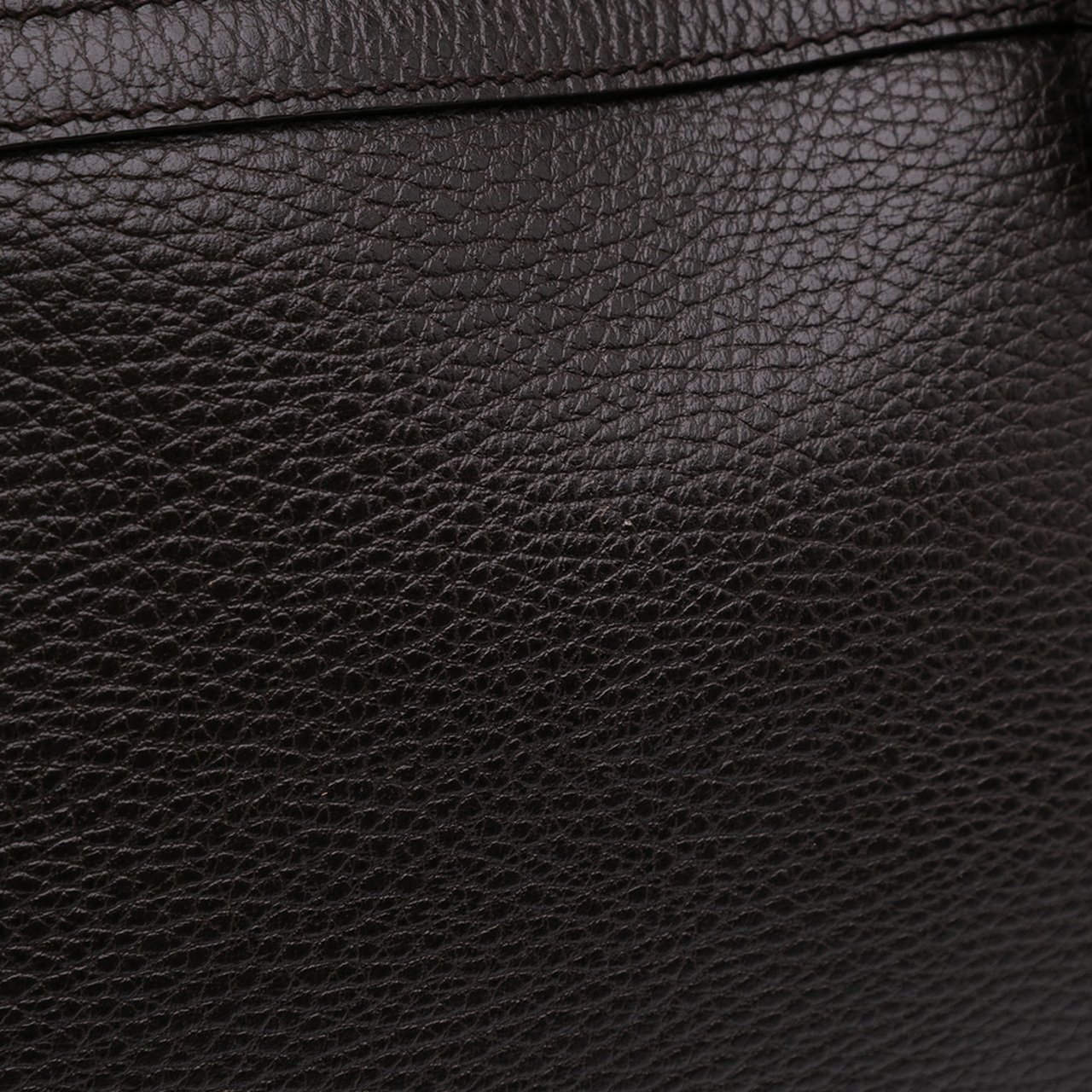 Gucci Large Leather GG Charm Dome Satchel Bruin