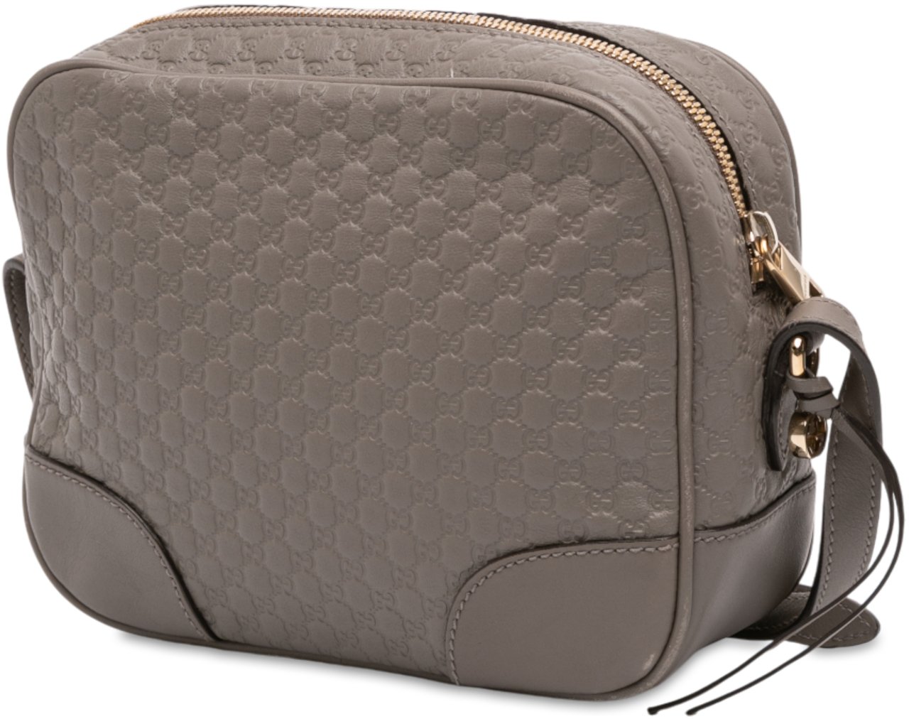 Gucci Microguccissima Bree Crossbody Grijs
