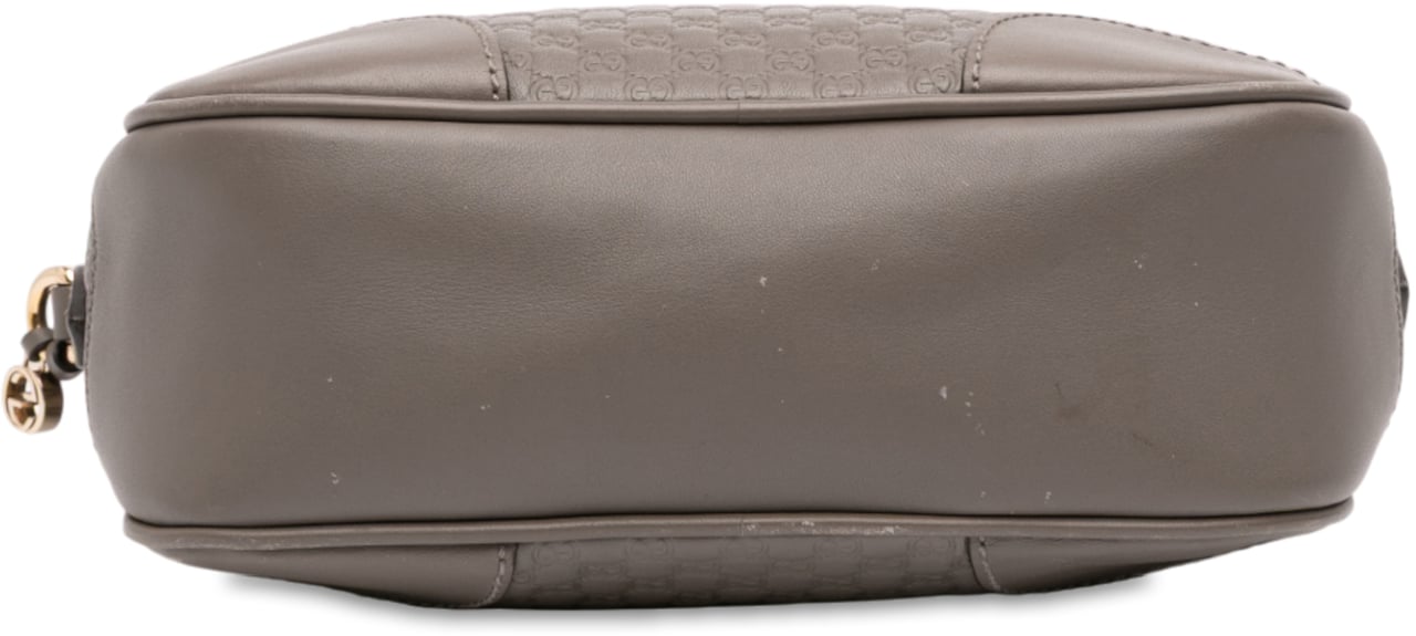 Gucci Microguccissima Bree Crossbody Grijs