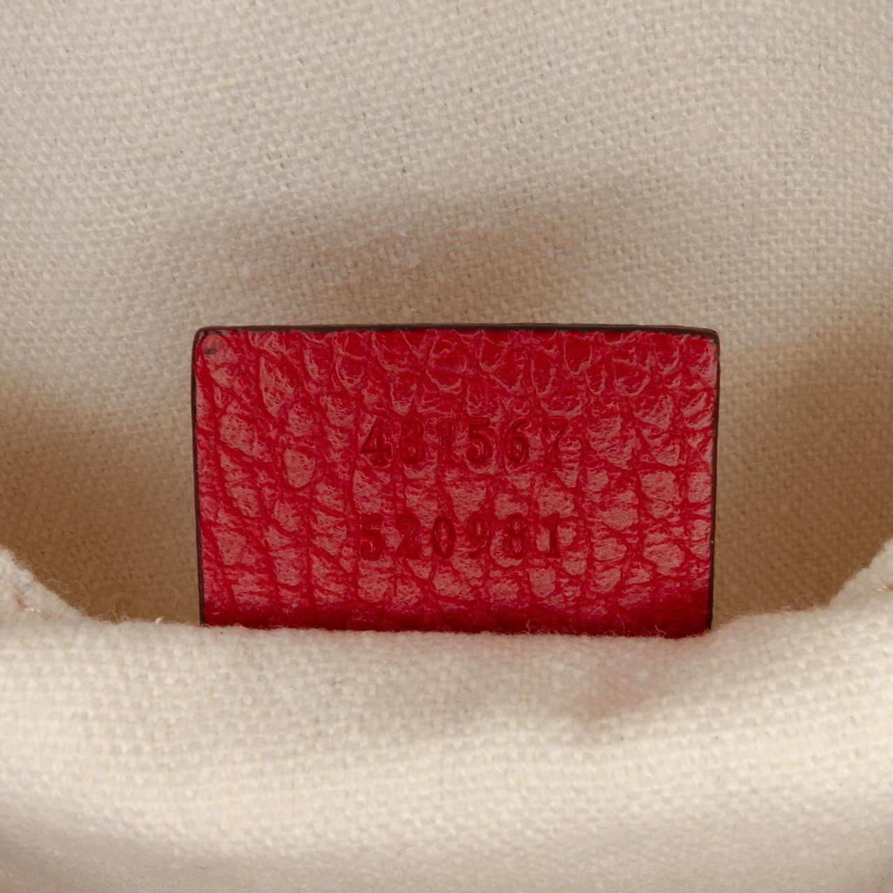 Gucci Small Bicolor Leather Soho Disco Crossbody Roze