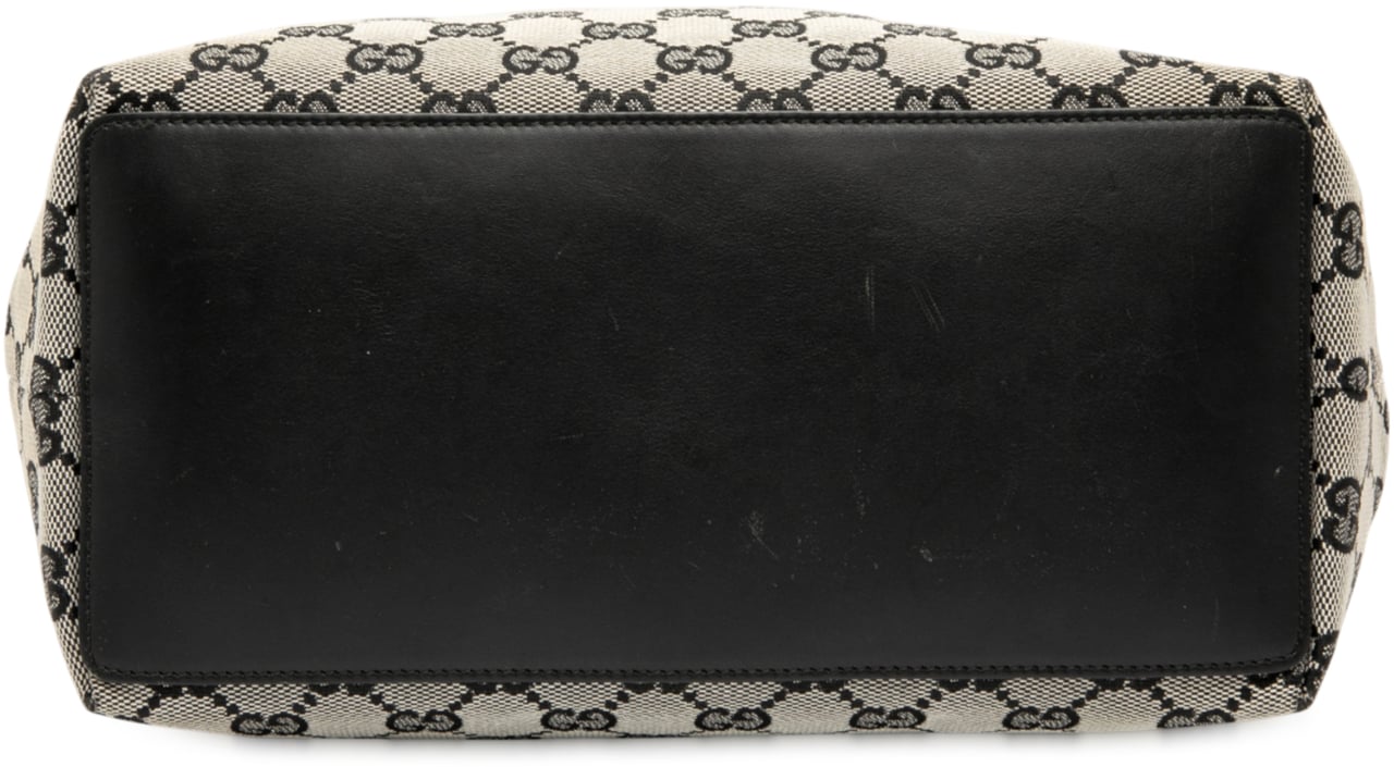 Gucci GG Canvas Tote Bruin