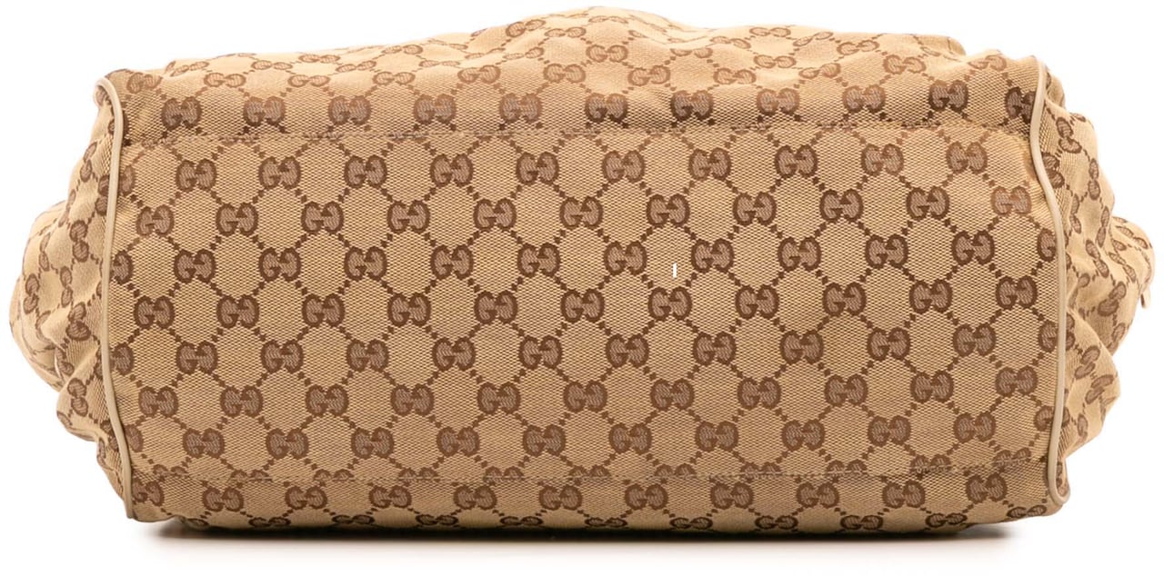 Gucci GG Canvas Sukey Satchel Bruin