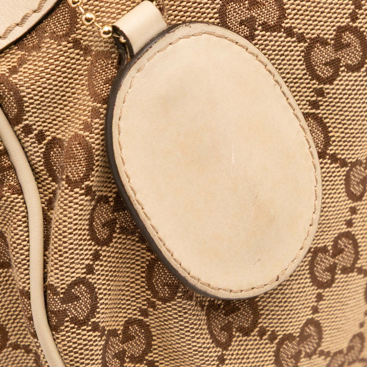Gucci GG Canvas Sukey Satchel Bruin