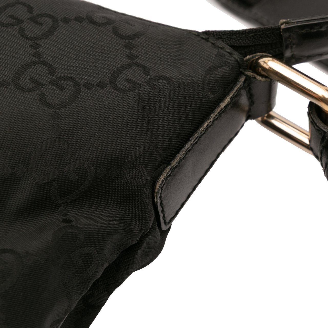 Gucci GG Nylon Crossbody Zwart