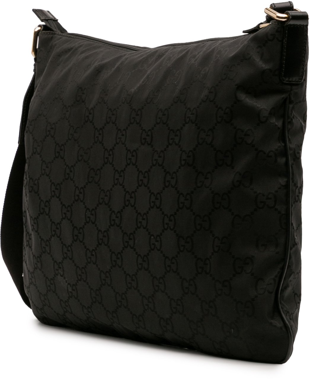 Gucci GG Nylon Crossbody Zwart