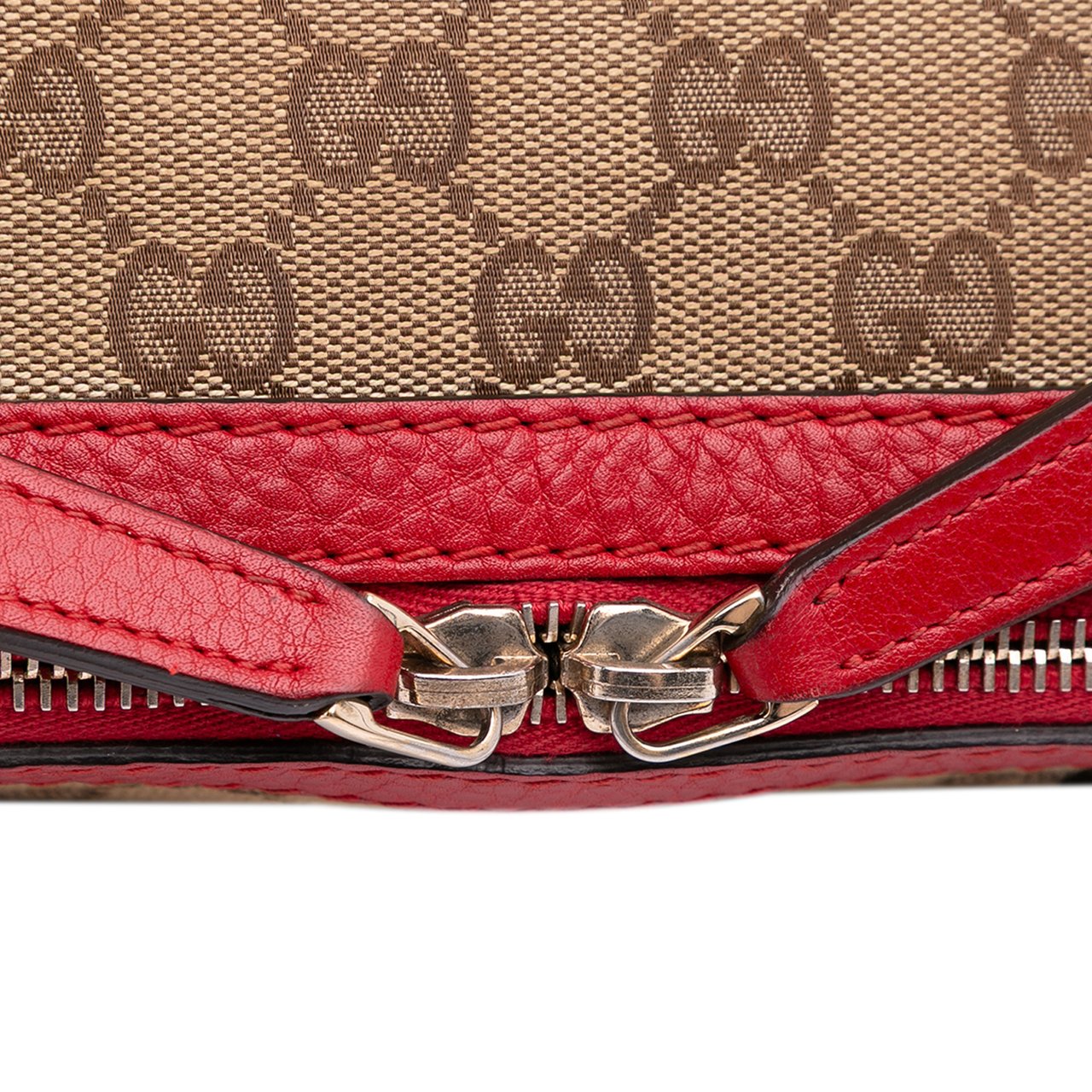 Gucci GG Canvas Bella Satchel Bruin