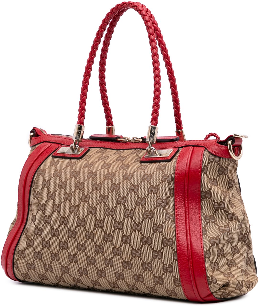 Gucci GG Canvas Bella Satchel Bruin