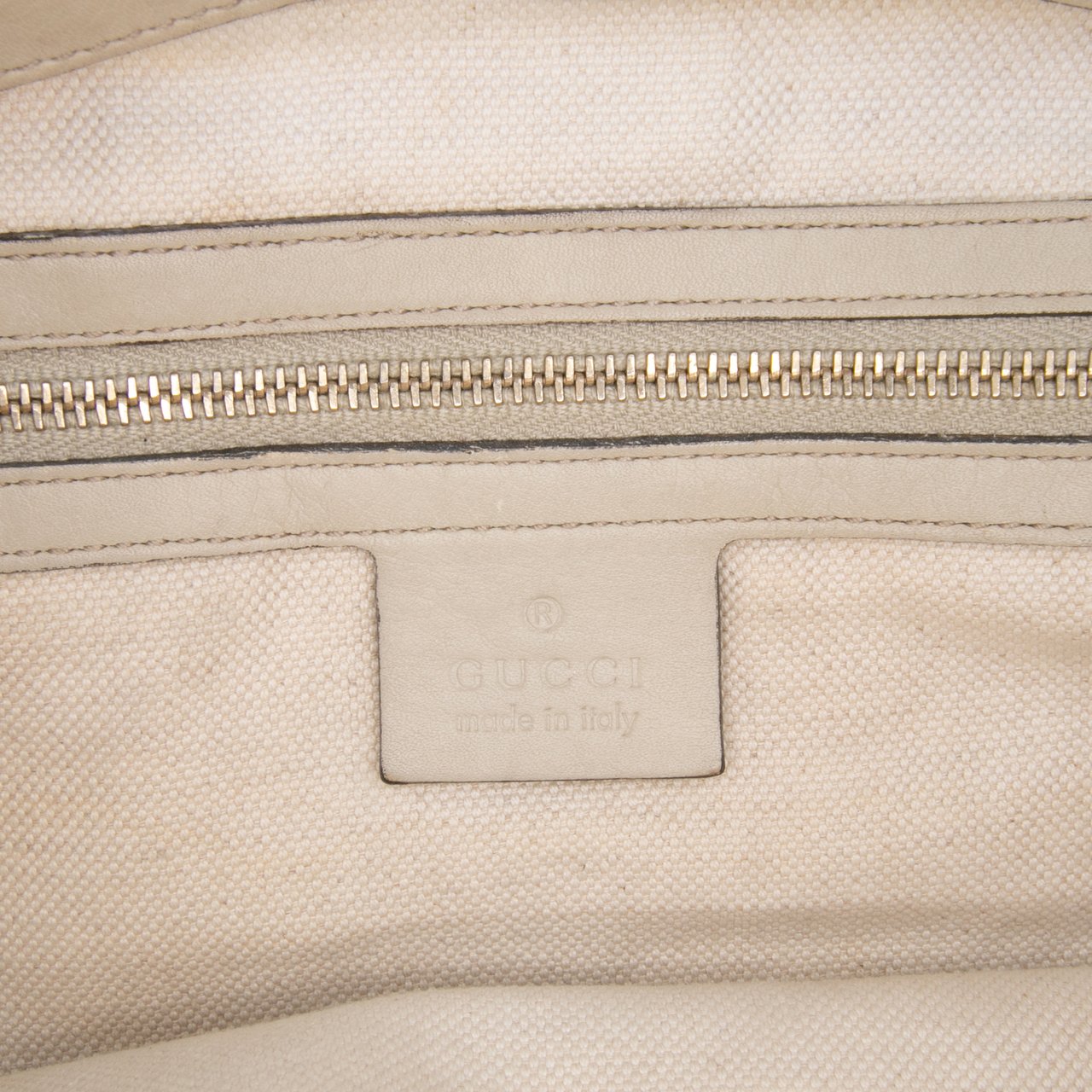 Gucci Guccissima Mayfair Tote Wit