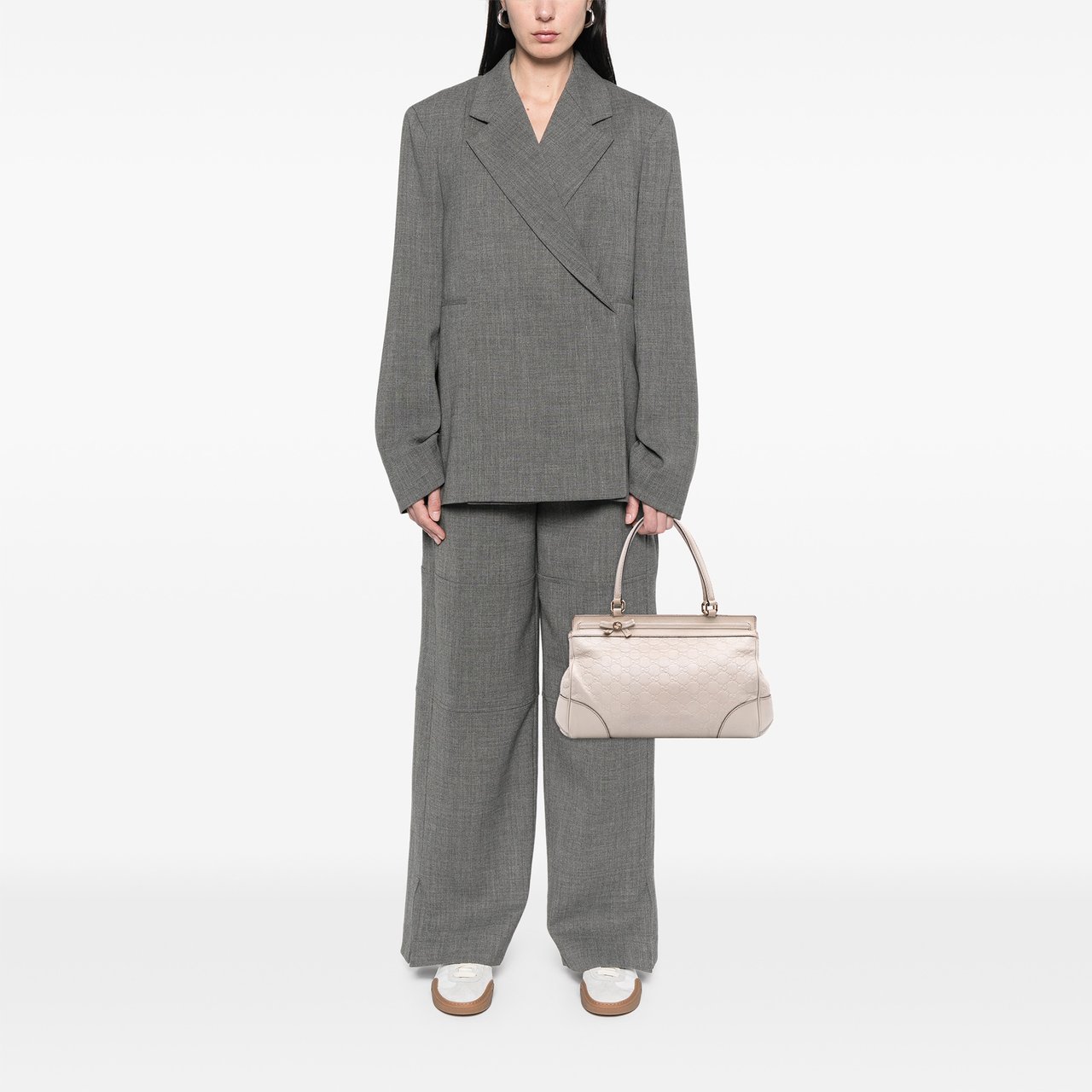 Gucci Guccissima Mayfair Tote Wit