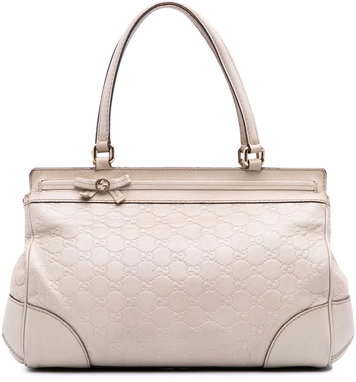 Gucci Guccissima Mayfair Tote Wit