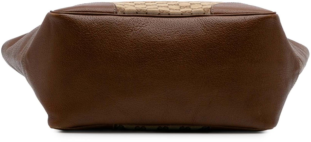 Gucci GG Canvas Bree Tote Bruin