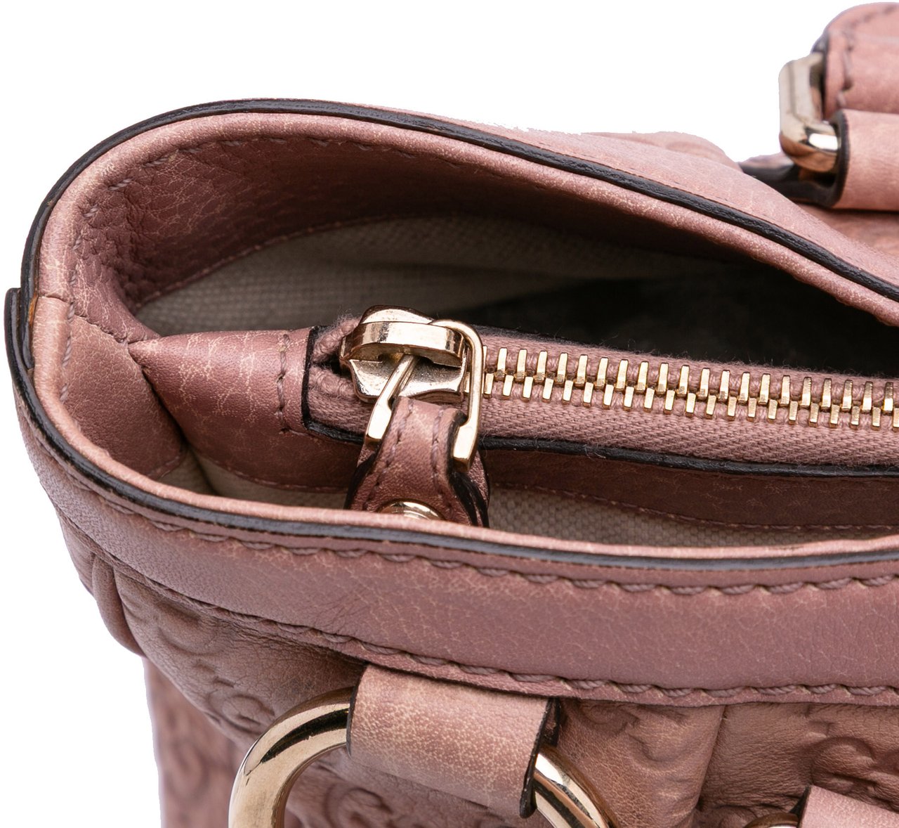 Gucci Guccissima Sukey Tote Roze