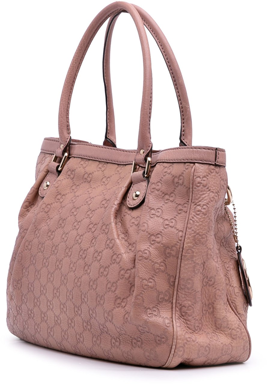 Gucci Guccissima Sukey Tote Roze