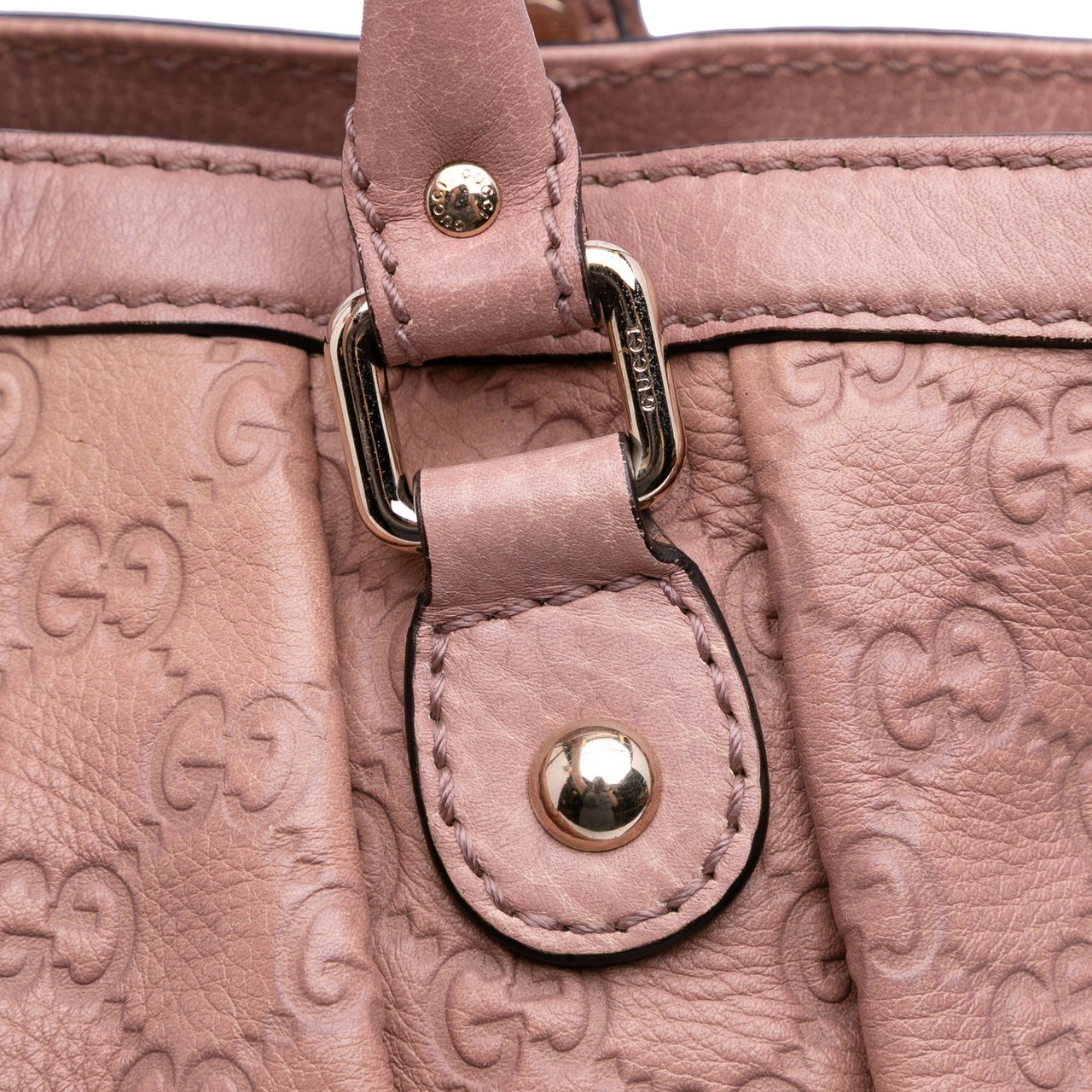 Gucci Guccissima Sukey Tote Roze