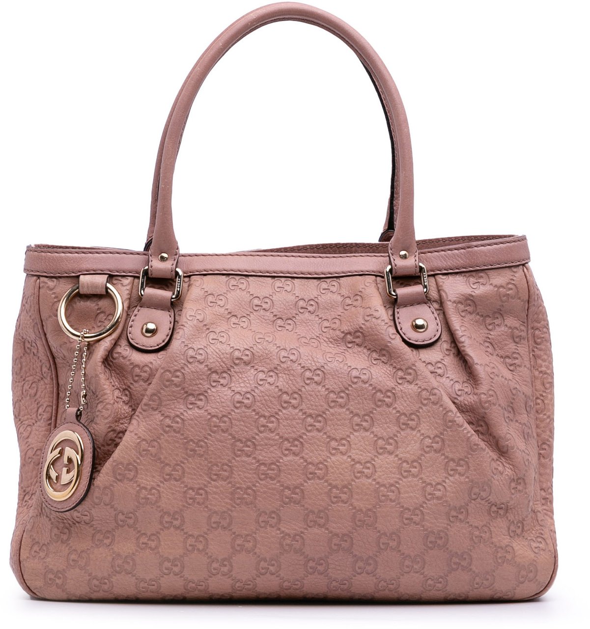 Gucci Guccissima Sukey Tote Roze