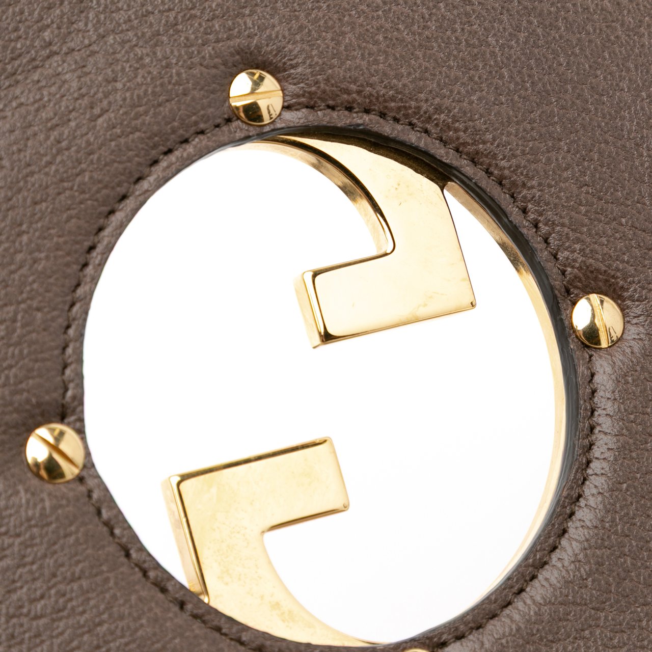 Gucci Medium GG Supreme Blondie Crossbody Bruin