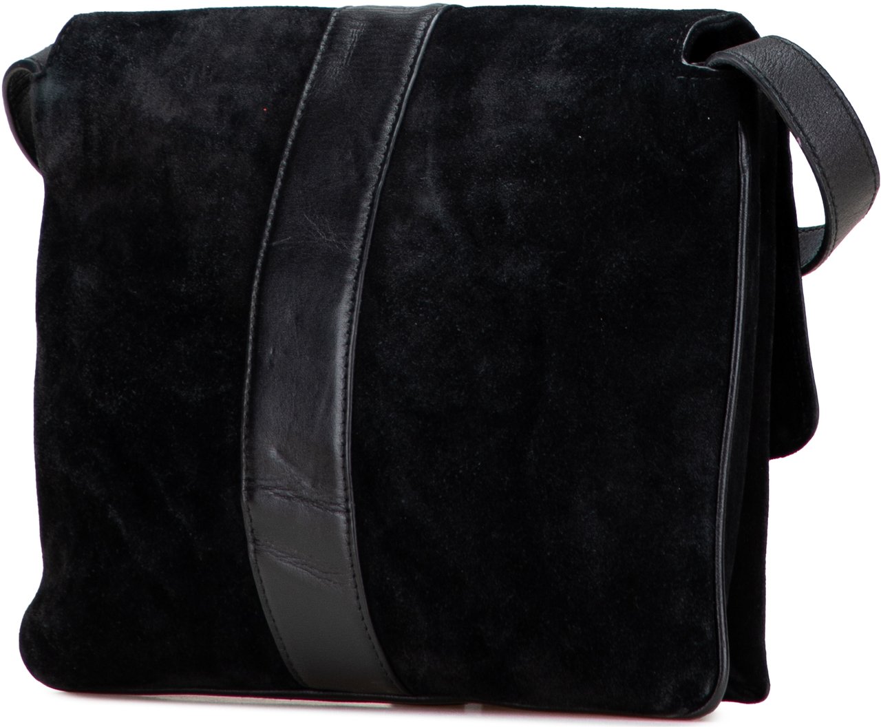 Gucci Medium Suede Arli Crossbody Zwart