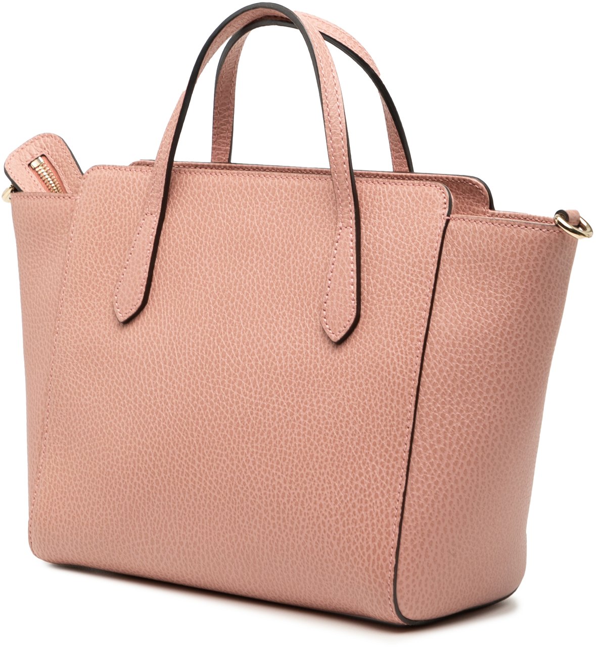 Gucci Mini Leather Swing Satchel Roze