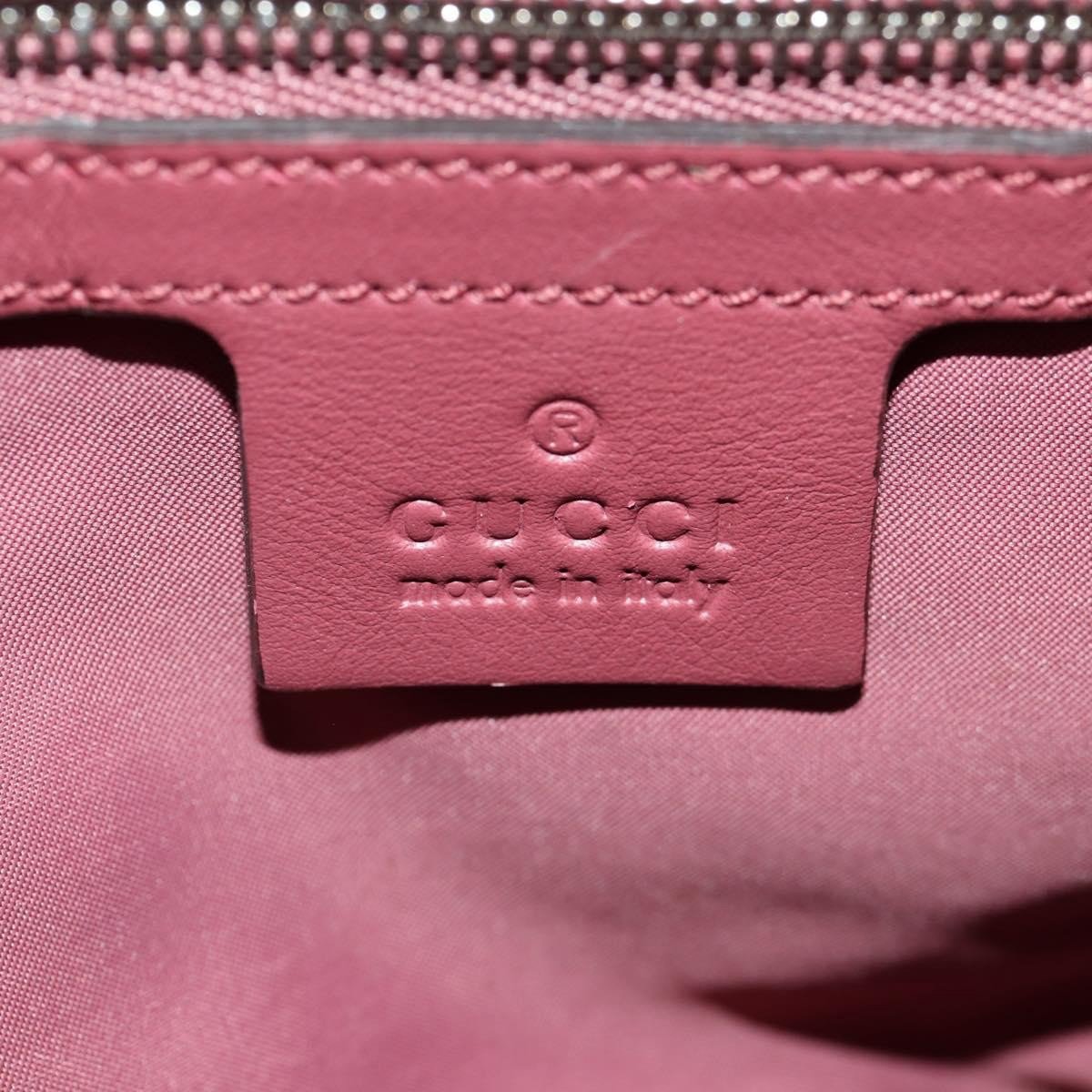 Gucci Gucci Buckle Backpack Blooms Print GG Coated Canvas Small Beige